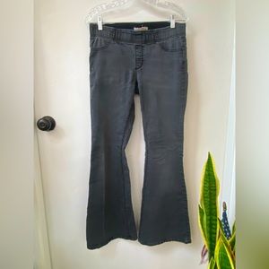 free people penny pull on faded black flare leg sz 30